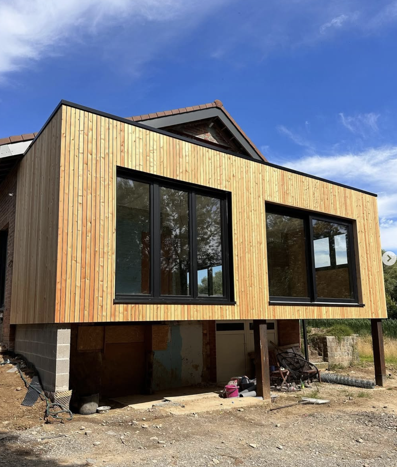 Architecture extérieure - Structure bois